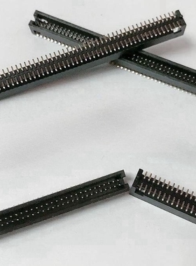 简易牛角 DC3-40P SMT贴片 内定位 2*20P 间距1.27MM 厂家直销