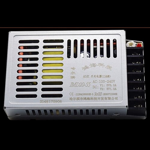 鸿海电源 JMD20-55  +5V3A/5V1A 双路5v电源 小体积 工业开关电源