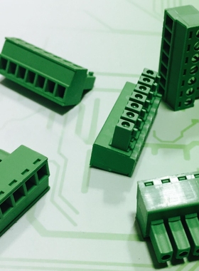 接线端子 插拔式 JM15EDGK-3.81-7P 2EDGK-3.81-7P 铜方块 环保料