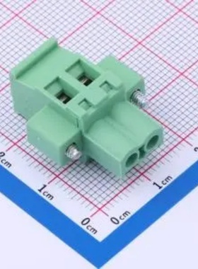 WJ2EDGKBM-5.08-2P-14-00A 插拔式 5.08mm 螺丝固定1x2P 每排P数2