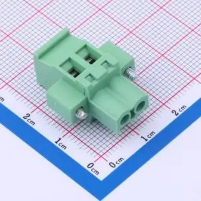 WJ2EDGKBM-5.08-2P-14-00A 插拔式 5.08mm 螺丝固定1x2P 每排P数2