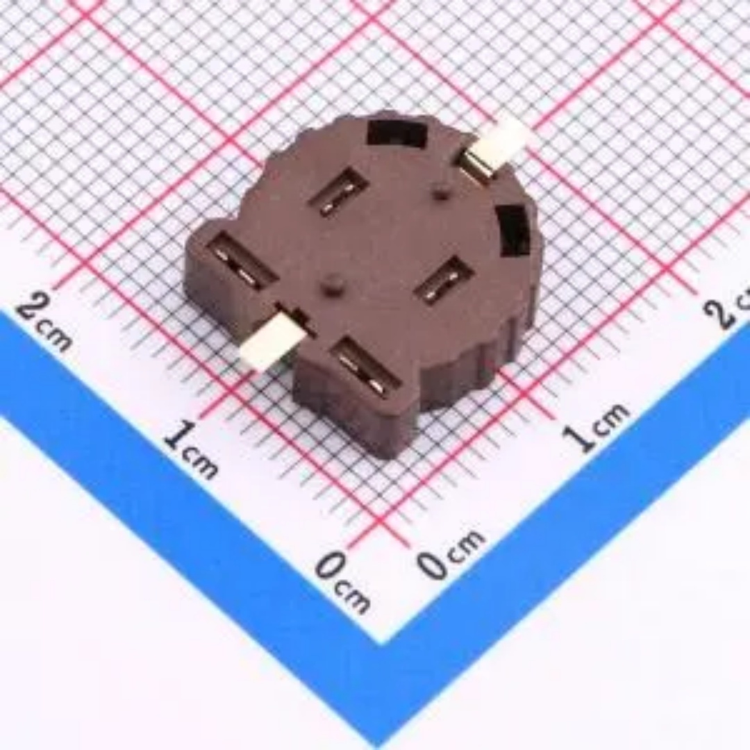 纽扣电池底座电池连接器 CR1220-2ZX 自吸 适用电池规格 CR1220