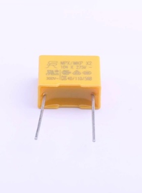 100nF ±10% 275V等级:X2安规电容MP2104K27C3X6LC封装插件P=10mm