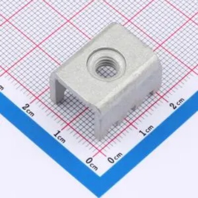 PCB焊接端子插板铆垫片M6螺孔 焊脚8 电流120A 尺寸20x16x13mm