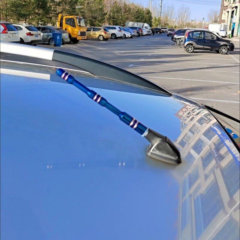 适用于日产阳光天线改装骊威前置天线玛驰车顶长天线汽车收音配件