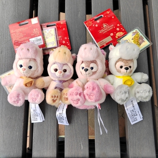 上海迪士尼马年新年玲娜贝儿星黛露达菲雪莉玫挂件