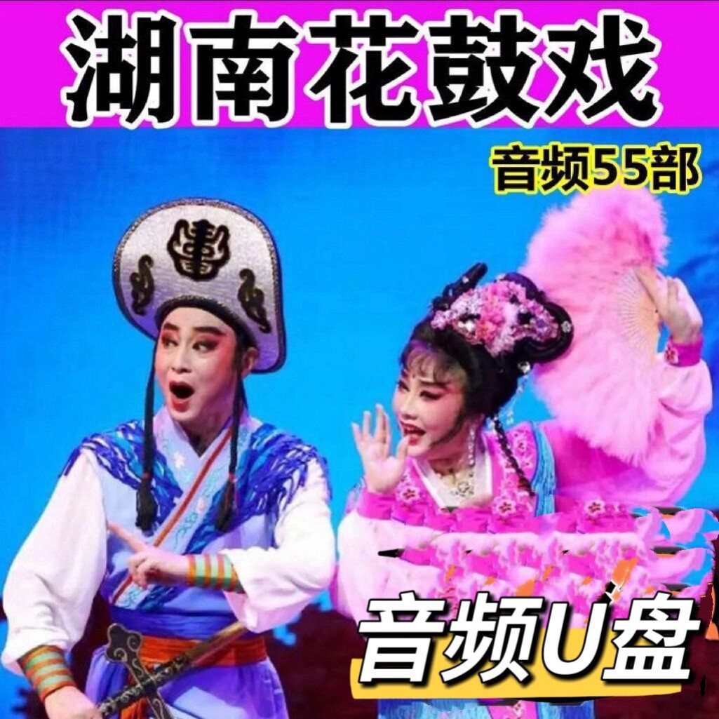 湖南花鼓戏TF内存卡地方戏曲收音机老人随身听音频卡