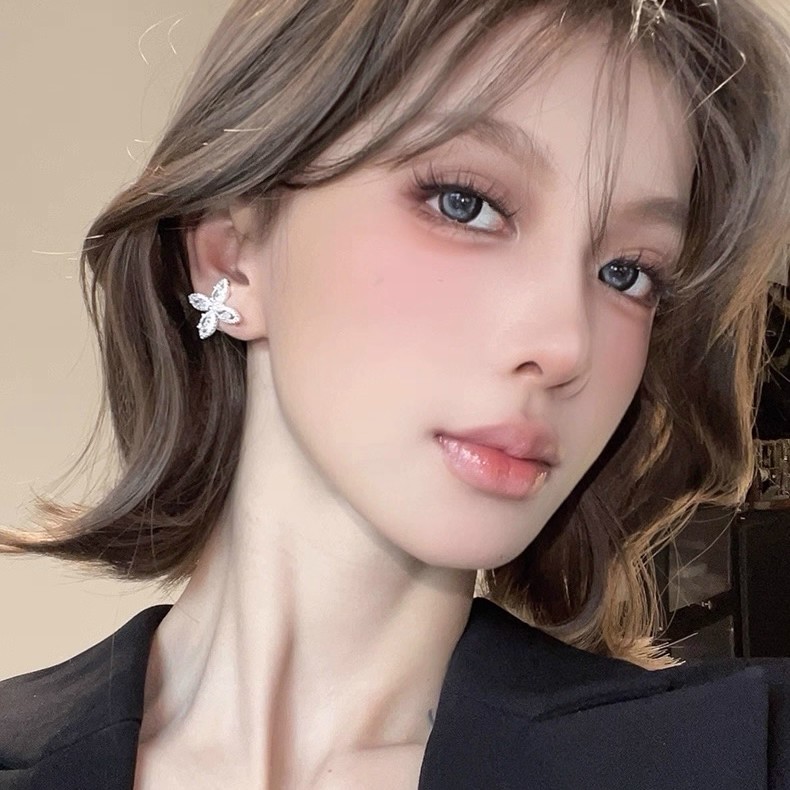 2026新款爆闪满钻锆石耳骨夹