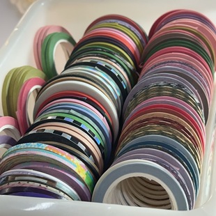 和纸胶带出血线手帐贴纸福袋收纳文具DIY装饰手账分割线边框包邮