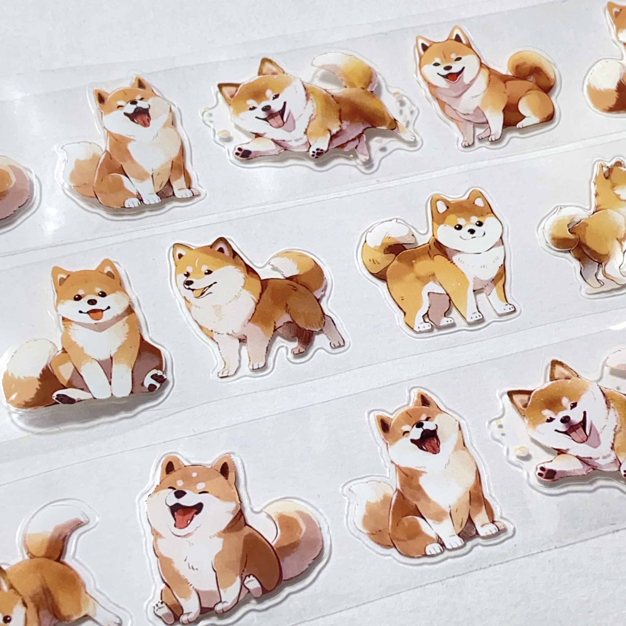 狗狗手帐pet胶带模切可爱修狗