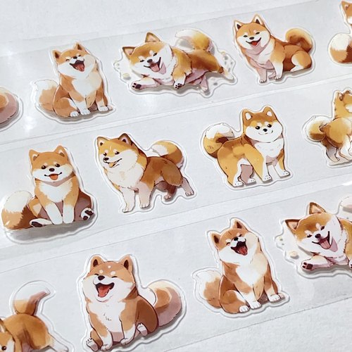 狗狗手帐pet胶带模切可爱修狗
