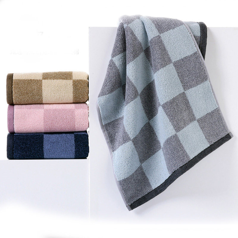 金号两条装a类柔软毛巾加厚新品