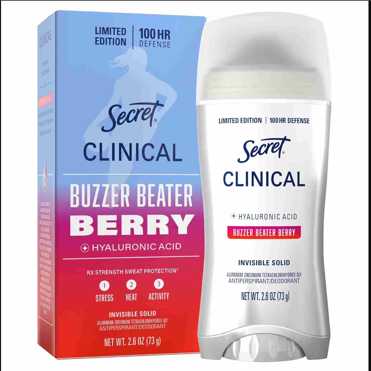 现货美国Secret秘密专业级Clinical止汗膏露强力除体味香体膏止汗图片