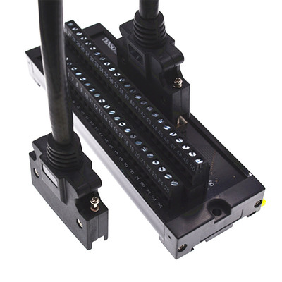 三菱驱动器 MDR 50芯中继端子台达安川CN1松下伺服X4接口 A56转接