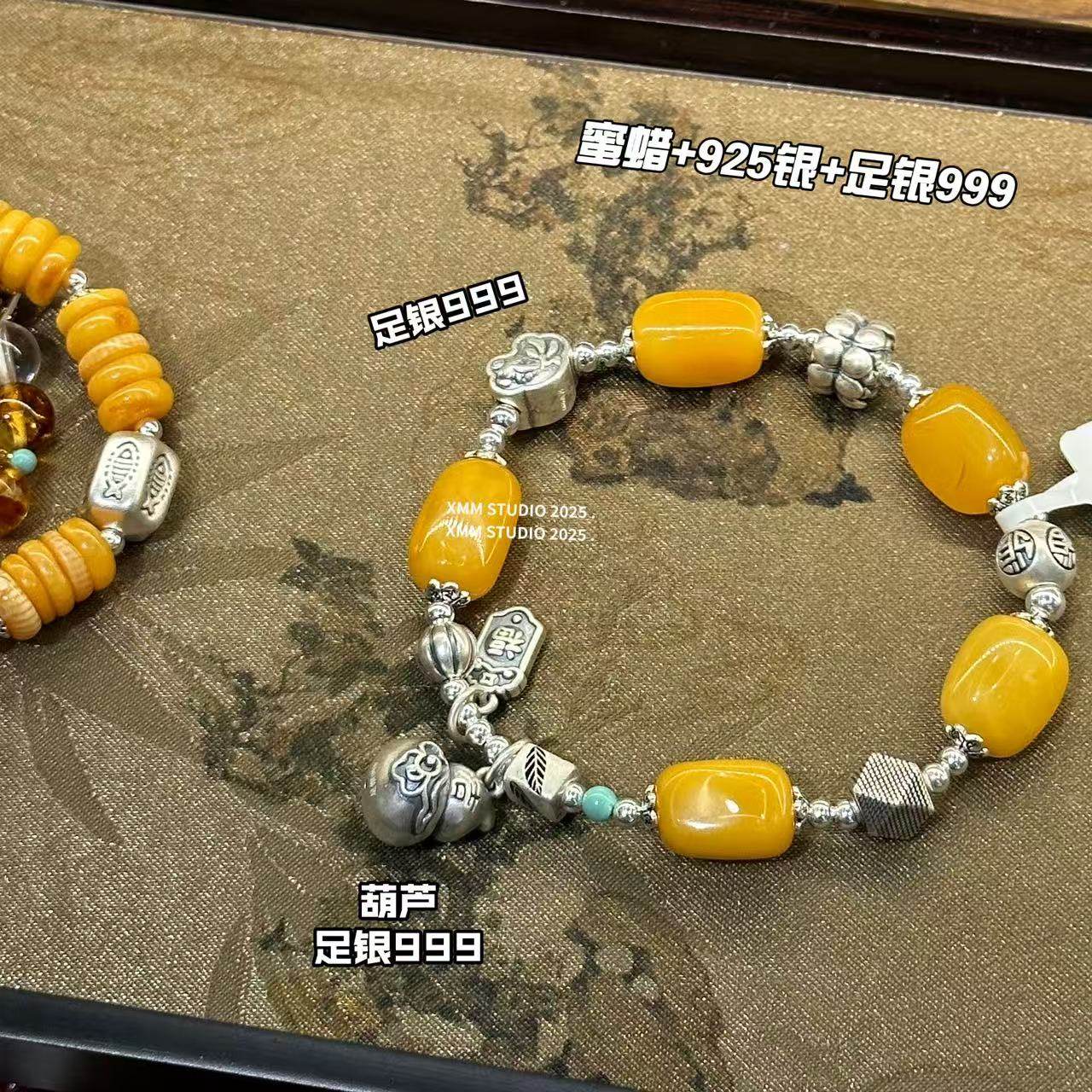 2025秋季上新足银福牌蜜蜡手链SL0458,童装/婴儿装/亲子装,T恤,淘宝优惠券,粉丝福利购,淘宝优惠卷