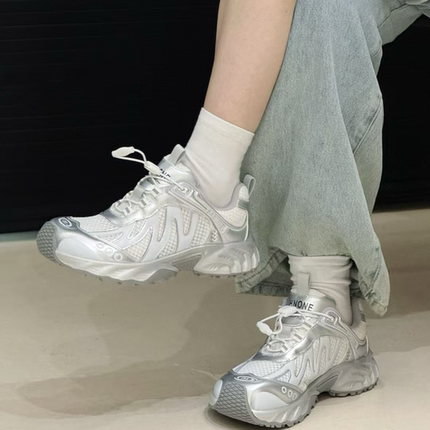 4CM跟高2025年夏季休闲潮流徒步百搭运动鞋YY5045 不退不换