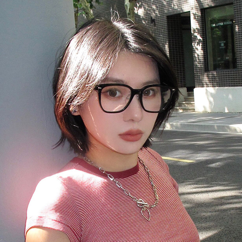 RayBan雷朋透明板材百搭大方框眼镜架男女RX5425配近视眼镜旗舰店