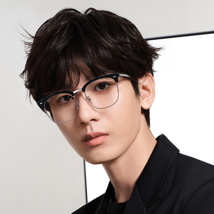 RayBan雷朋眼镜框潮金属眉线框可配近视RX7318D配近视眼镜旗舰店