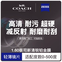 Зеркальная рамка+Zeiss xinqing rui Platinum Film 1.6