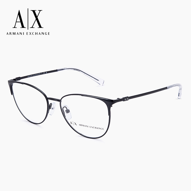 ARMANI阿玛尼眼镜框男女AX1034金属猫眼时尚镜架配近视眼镜旗舰店