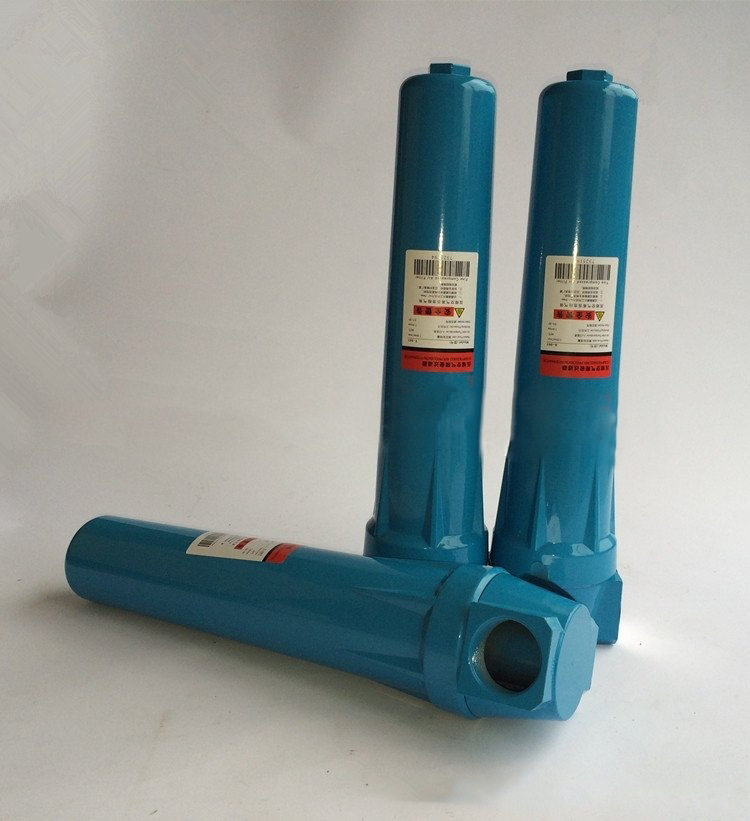 厂价直销压缩空气过滤器 汉粤法兰气水精密除油除水高效过滤器