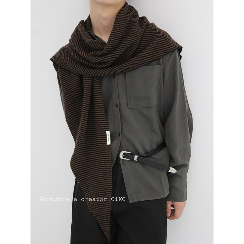 100%超细美利奴羊毛披肩围巾