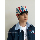 CiKC 古早感渐变头巾方巾男春夏纯棉包头丝巾多功能y2k音乐节潮