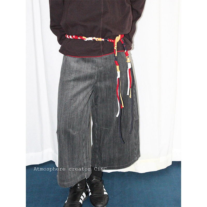 韩国小众品牌纯手工编织腰链腰带