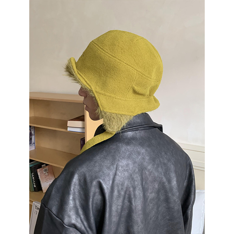 小众设计感双面雷锋帽