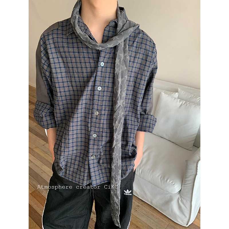 loosely日系星星细围巾