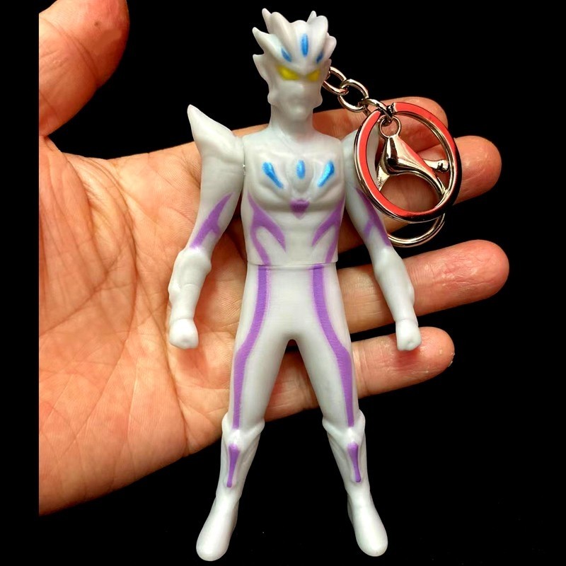 男孩儿童赛罗Z雷欧泽塔摆件随身包包饰品小号迷你扣书包挂件奥特