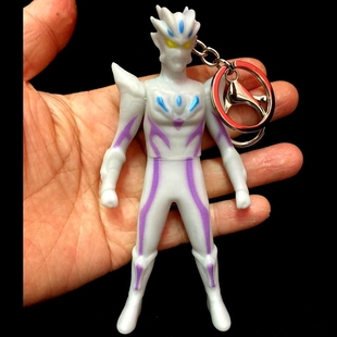 男孩儿童赛罗Z雷欧泽塔摆件随身包包饰品小号迷你扣书包挂件奥特