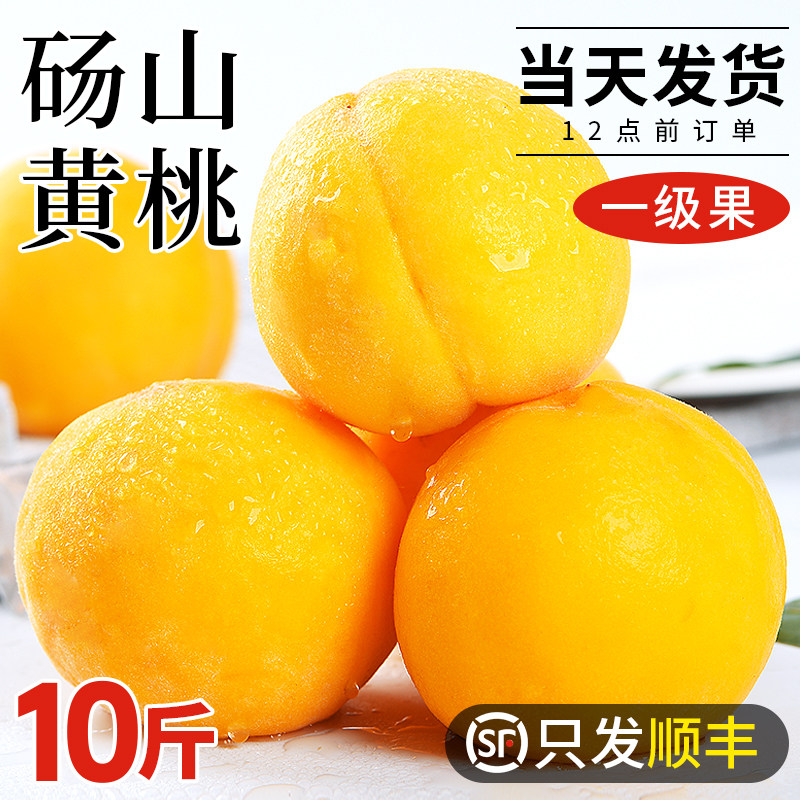 砀山黄桃新鲜水果10斤当