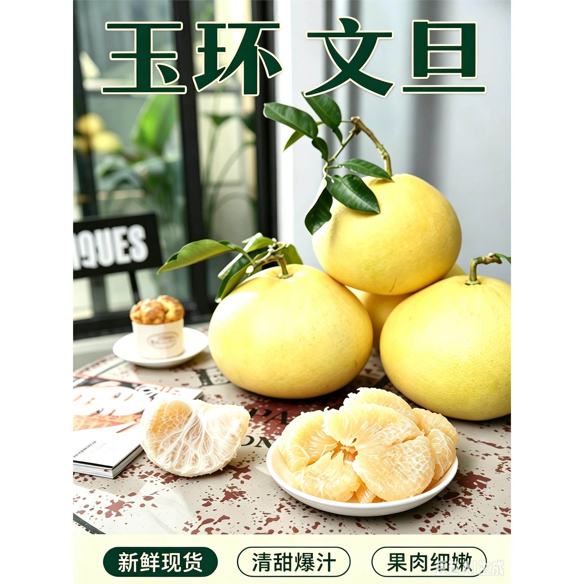 正宗玉环文旦柚子当季整