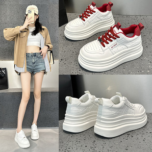 轻便小个子爆款 新品 女冬新款 厚底高颜值板鞋 百搭松糕潮流休闲 断码