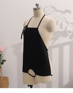 300斤 防着凉肚子男女士挂脖露背大码 成人护肚睡衣夏季 肚兜一片式