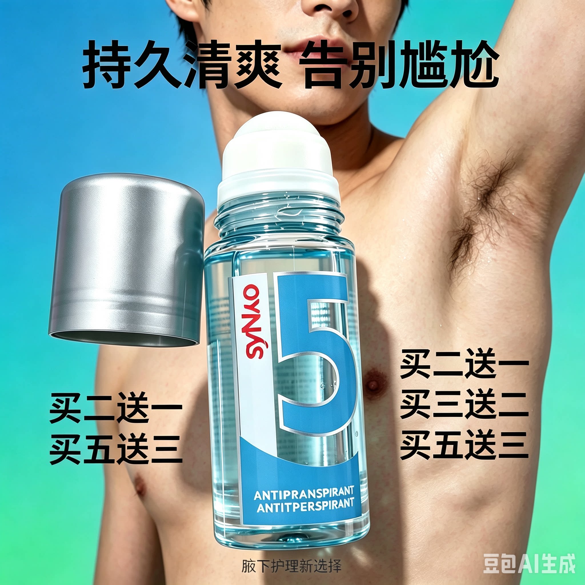 德国进口syNeo止汗露 5天止汗露