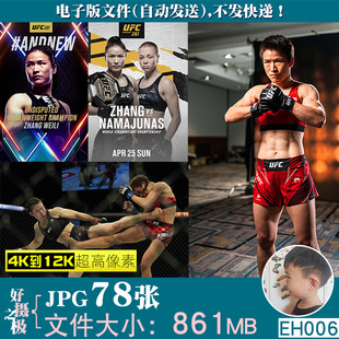 张伟丽ufc明星格斗搏击超高清4K12K手机电脑图片壁纸海报JPG素材