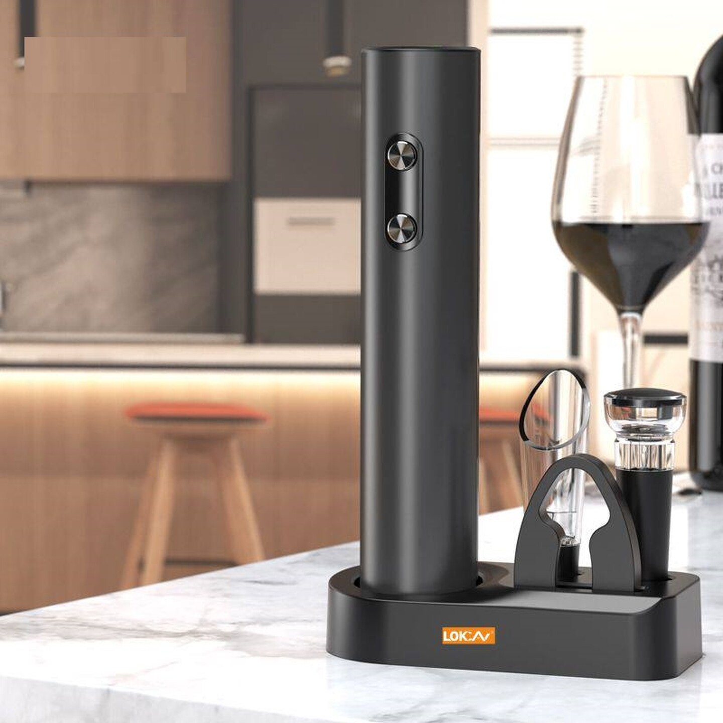 红酒开瓶器高级电动开瓶器家用全自动葡萄酒起子启瓶器多功能酒具