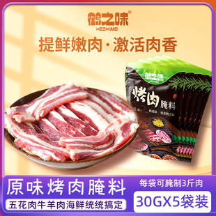 秘制韩式五花肉烧烤煨肉拌肉料东北烤肉腌制料羊肉串原味腌料家用