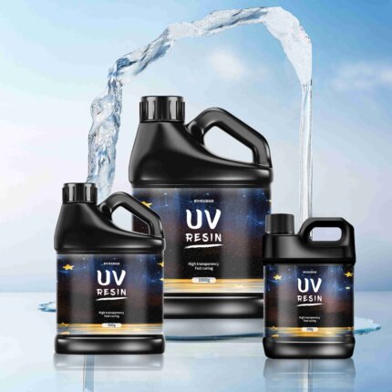 UV滴胶高透明速干胶手工diy流麻制作材料耐黄紫外线固化树脂硬胶