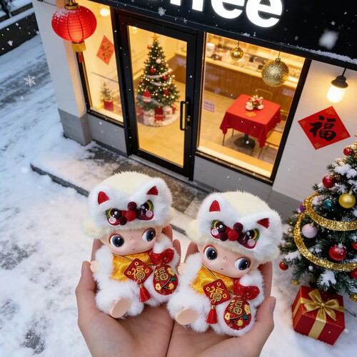 dimoo新年款式中国风4件替换装