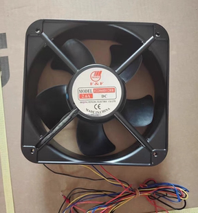 2.6A大功率 12V 型号F22060D12HB 20cm大尺寸 全新F&F工业风扇