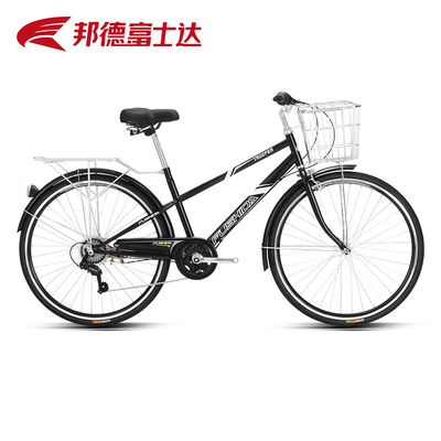 富士达通勤自行车城市代步自行车