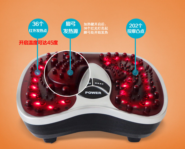 Iraqi home Infrared heating Foot Massager Legs Foot Vibration Foot Instrument Foot Massager Foot Machinein the Personal Care/Health/Massage equipment , Massage equipment , Foot massage machine  category - from Buy2taobao.com to provide professional Taobao agent buy service