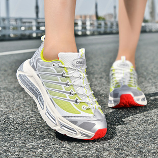 ONKE女鞋新款春夏季跑步鞋男款运动鞋超轻透气男鞋厚底潮牌高级感