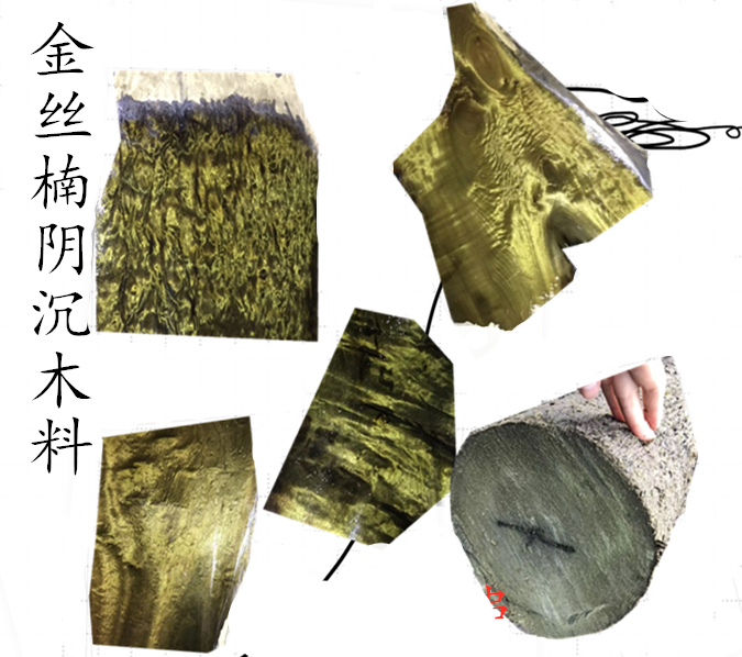 金丝楠木阴沉木乌木桢楠珠子料