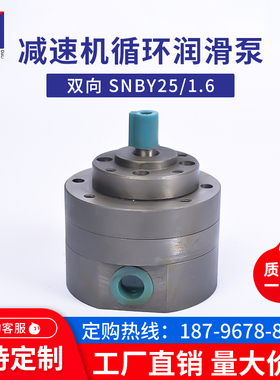 双向油泵SNBY25/1.6/SNBY16/1.6 SNBY5/2.5/1.6减速机循环润滑泵