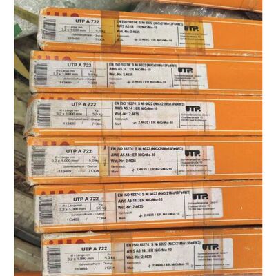 德国UTP A 722/ERNiCrMo-10镍基合金焊丝Ni6022 （NiCr21Mo13Fe4W