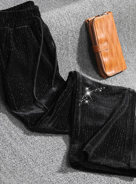 高腰弹力不起球不掉色不顶包常规长裤